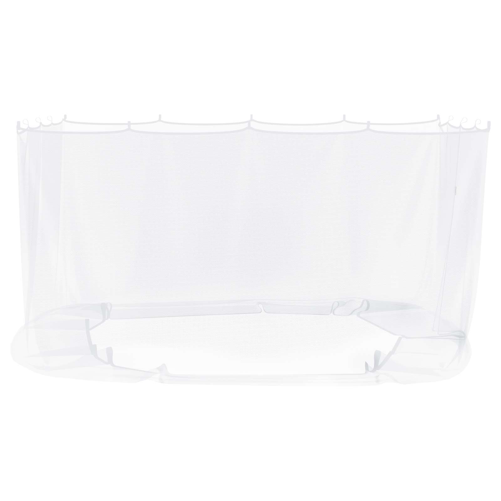 Uodų tinklelį pavėsinei 220 tinklas Balta 3,6 x 3 x 2 cm