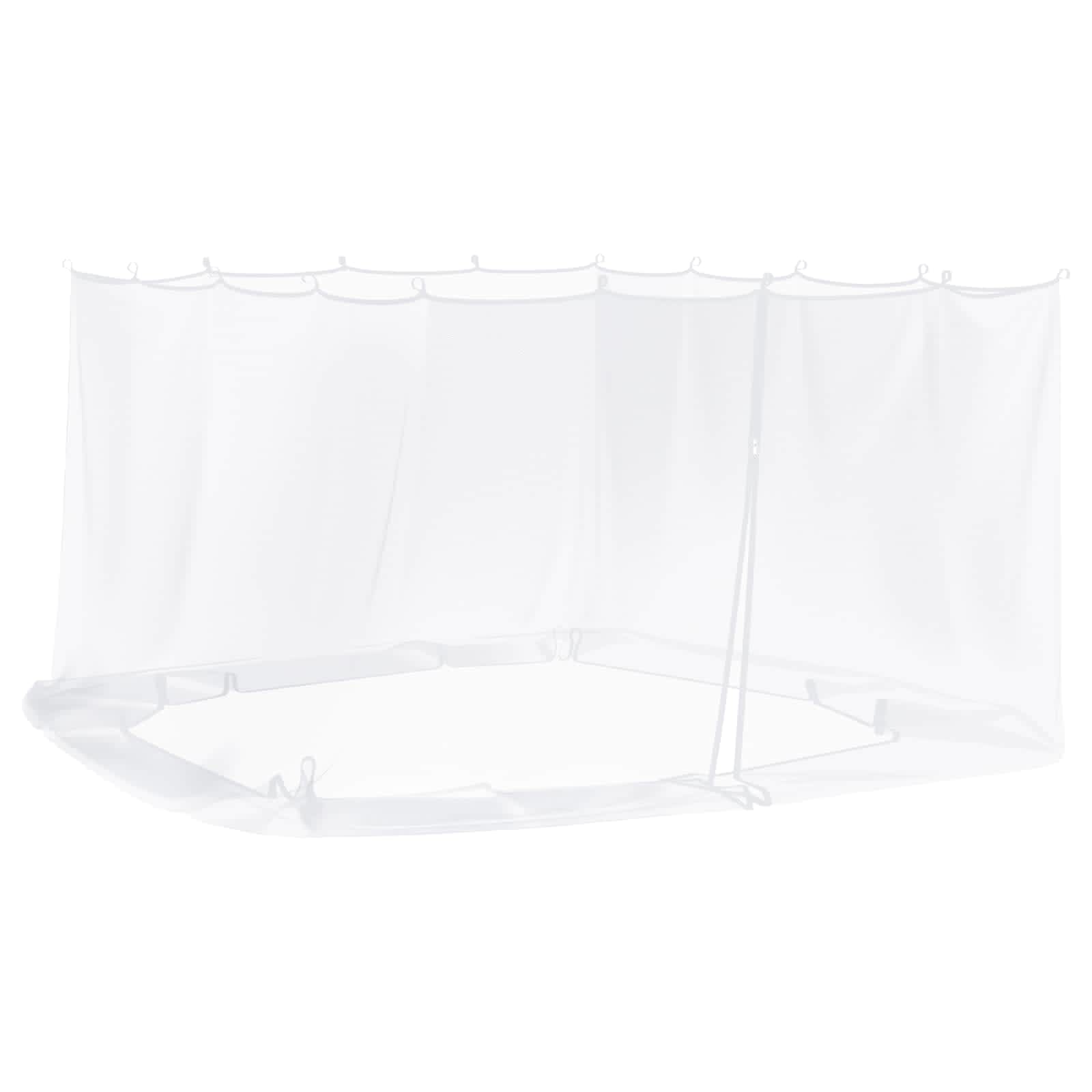 Uodų tinklelį pavėsinei 220 tinklas Balta 4,5 x 3 x 2 m