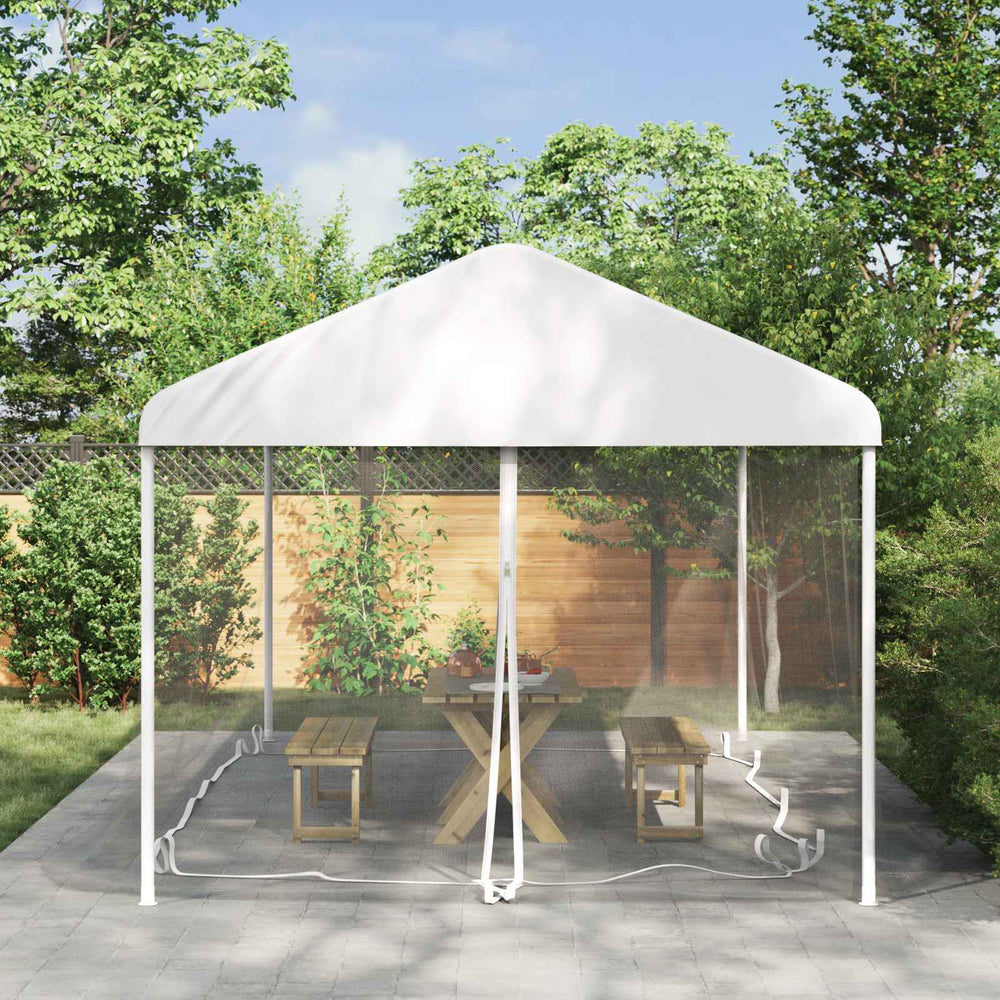 Uodų tinklelį pavėsinei 220 tinklas Balta 6 x 3 x 2 m