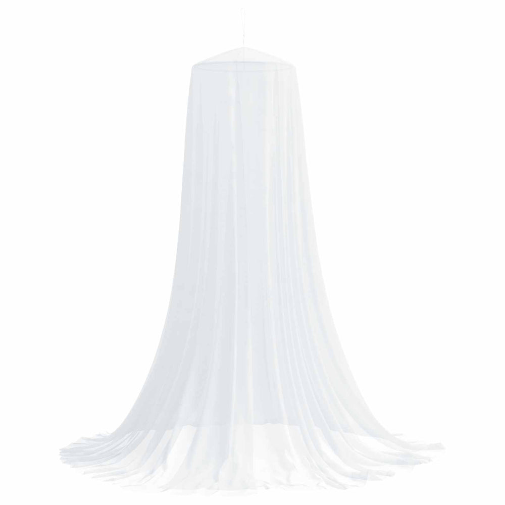 Uodų tinklas lovai 3 pcs 156 akies Balta Ø56 x 220 cm