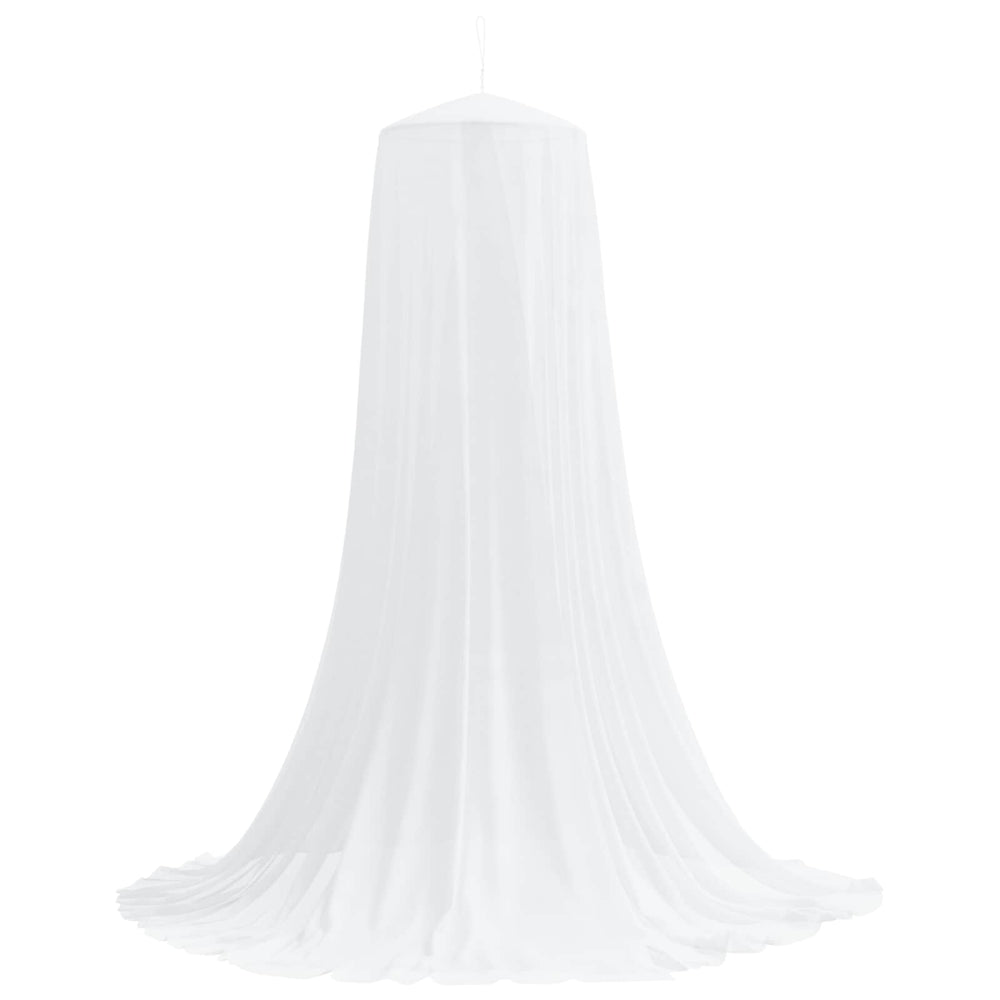 Uodų tinklas lovai 3 pcs 156 akies Balta Ø56 x 220 cm