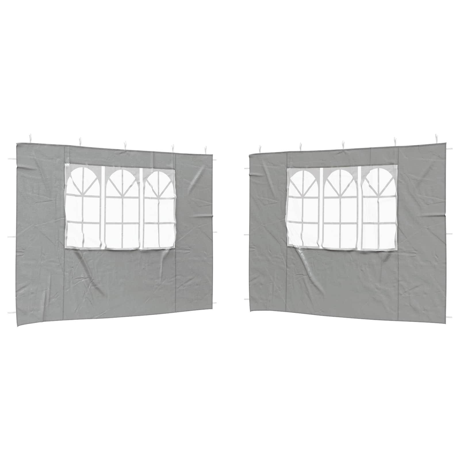 Šventinės palapinės šoninė siena 2 pcs 300 x 195 cm