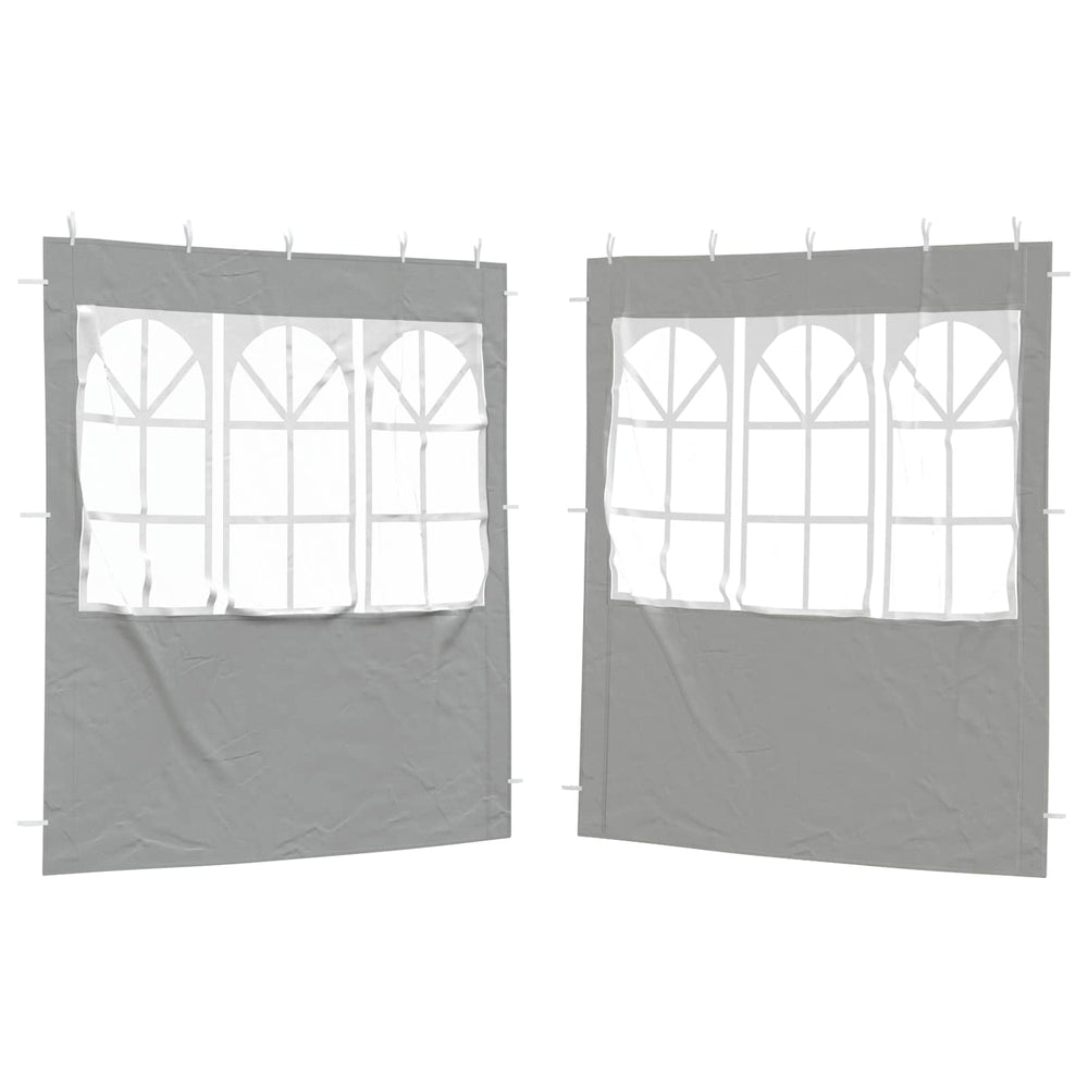 Šventinės palapinės šoninė siena 2 pcs 200 x 195 cm