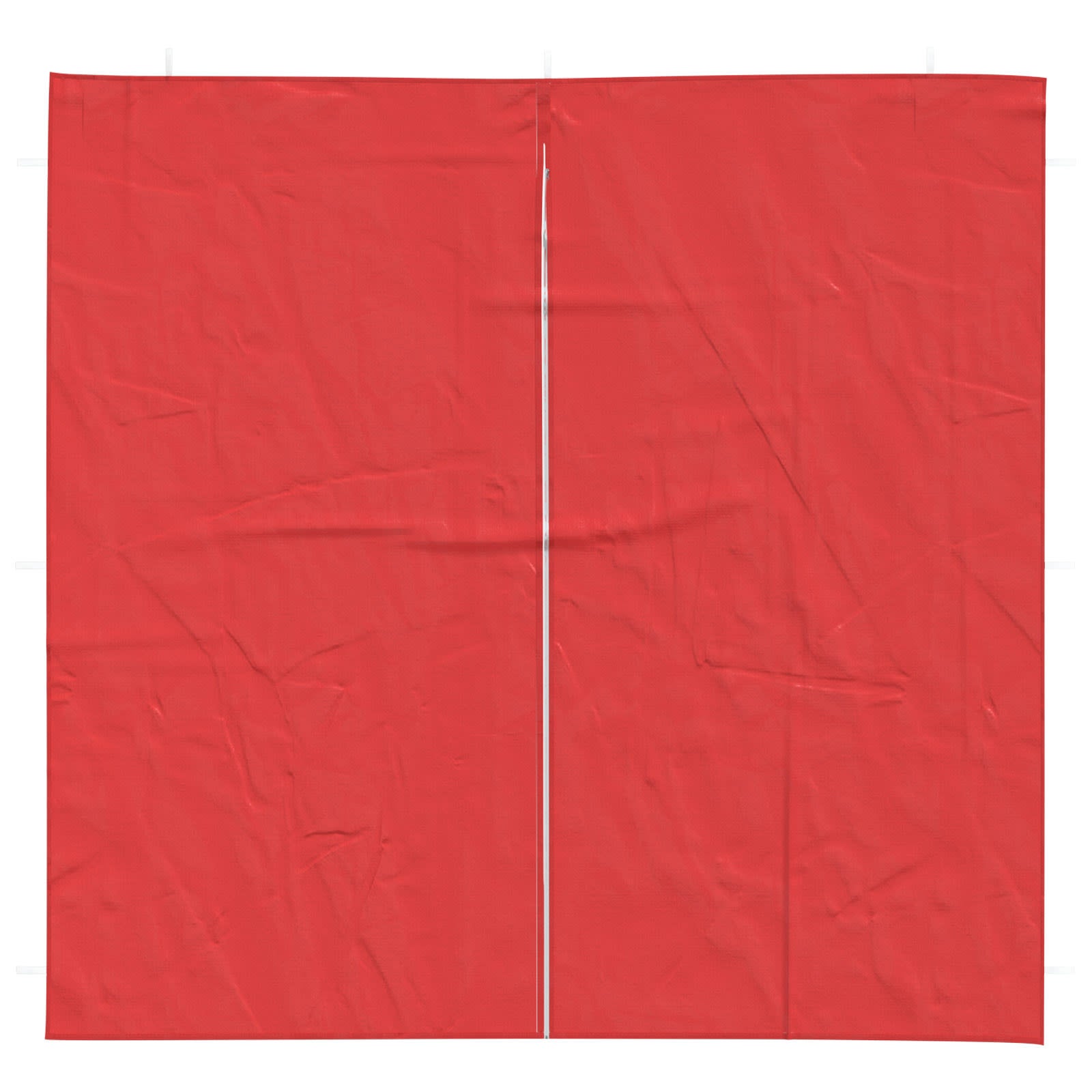 Šventinės palapinės šoninė siena 2 pcs Raudona 200 x 195 cm