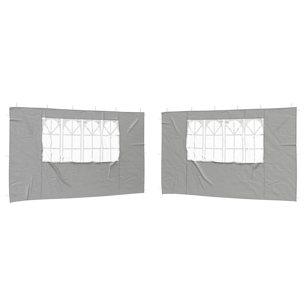 Šventinės palapinės šoninė siena 2 pcs 400 x 195 cm