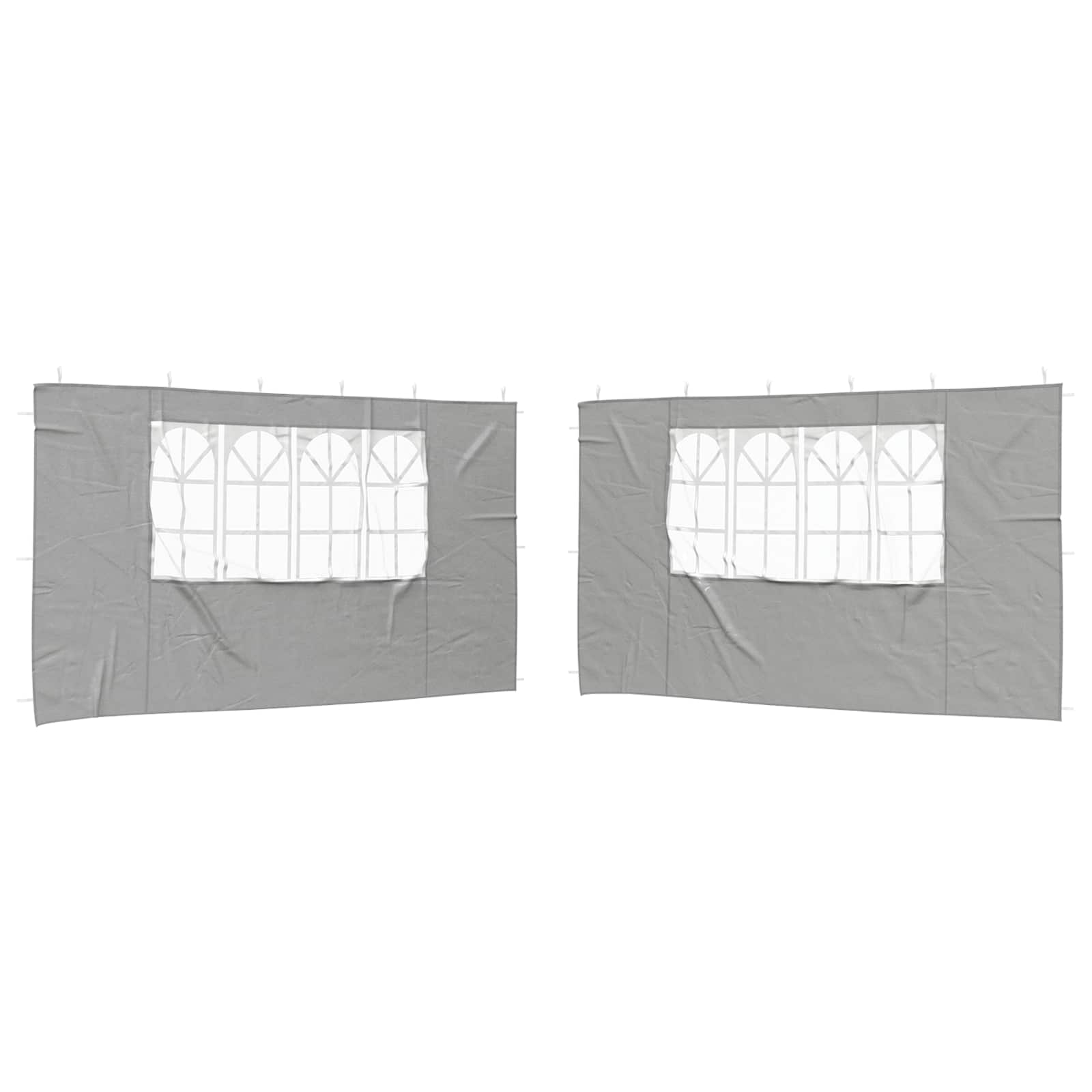 Šventinės palapinės šoninė siena 2 pcs 400 x 195 cm