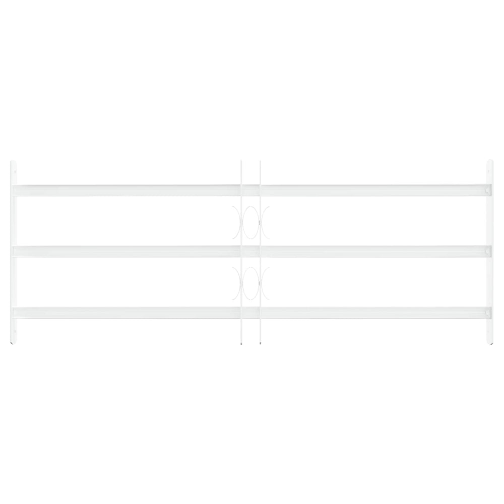 Langų saugos grotelės su 3 skersinėmis 63-114 cm