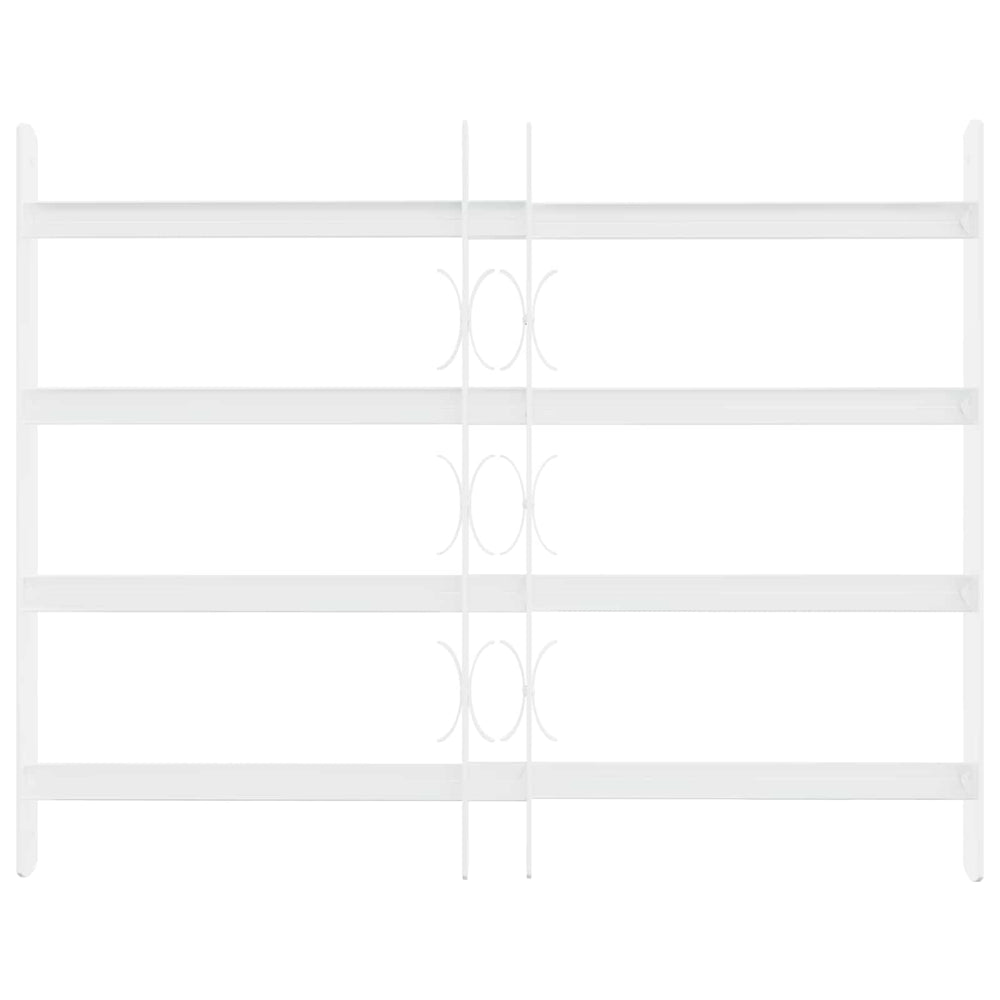 Saugumo grotelės langams su 4 kryžmėmis 43-74 cm