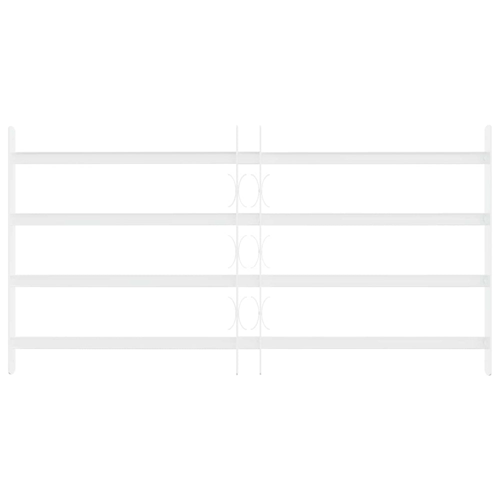 Saugumo grotelės langams su 4 kryžmėmis 63-114 cm