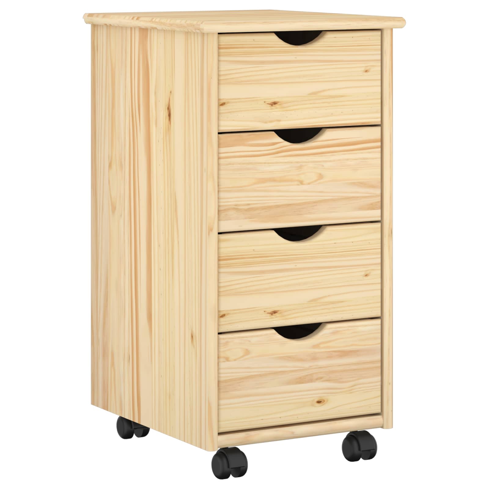 Ratuotas kabinetas Ruda 65,5 x 34 x 39 cm Kietas pušies medis