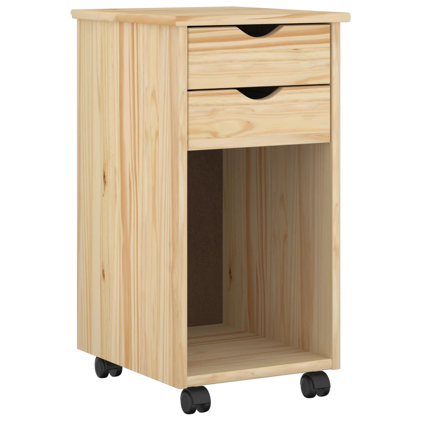 Ratuotas kabinetas Ruda 34 x 39 x 65,5 cm Tvirtas pušies medis