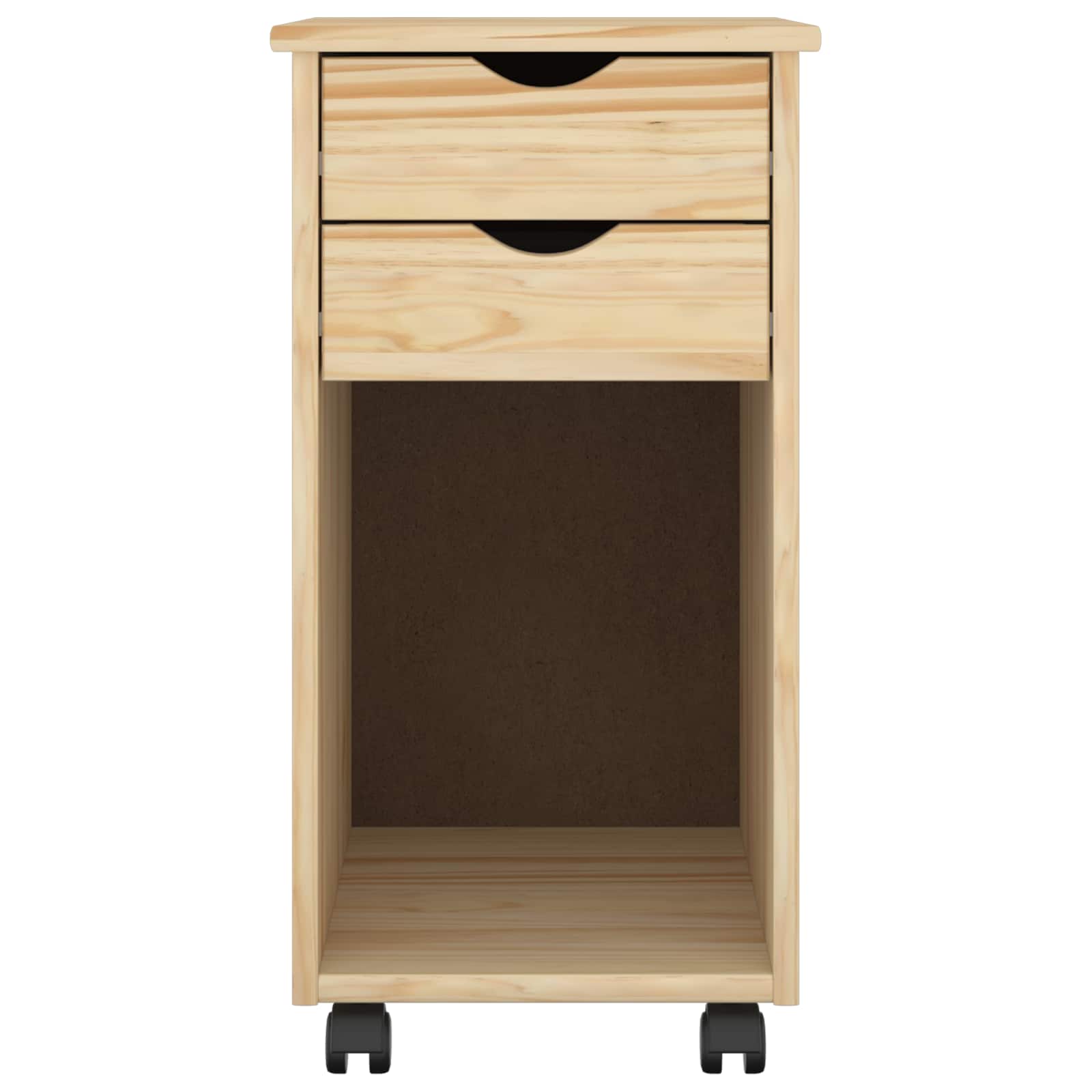 Ratuotas kabinetas Ruda 34 x 39 x 65,5 cm Tvirtas pušies medis