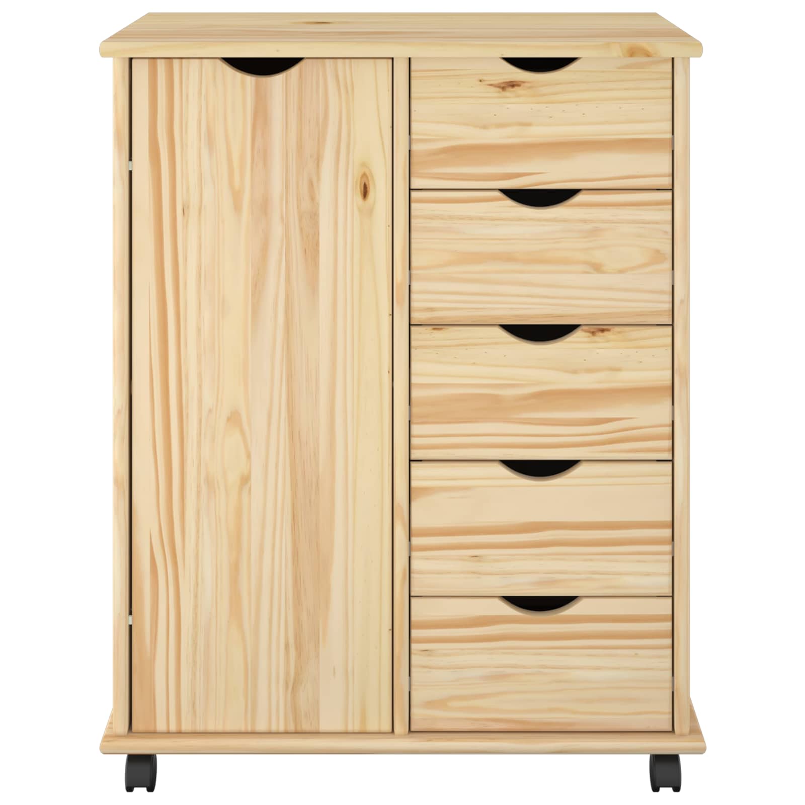 Ratuotas kabinetas Ruda 63,5 x 39 x 79 cm Kietas pušies medis