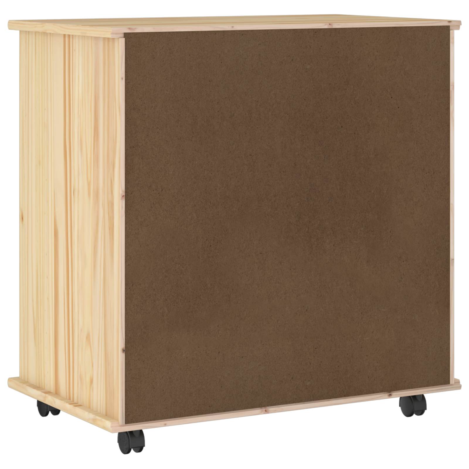 Ratuotas kabinetas Ruda 63,5 x 39 x 65,5 cm Kietas pušies medis
