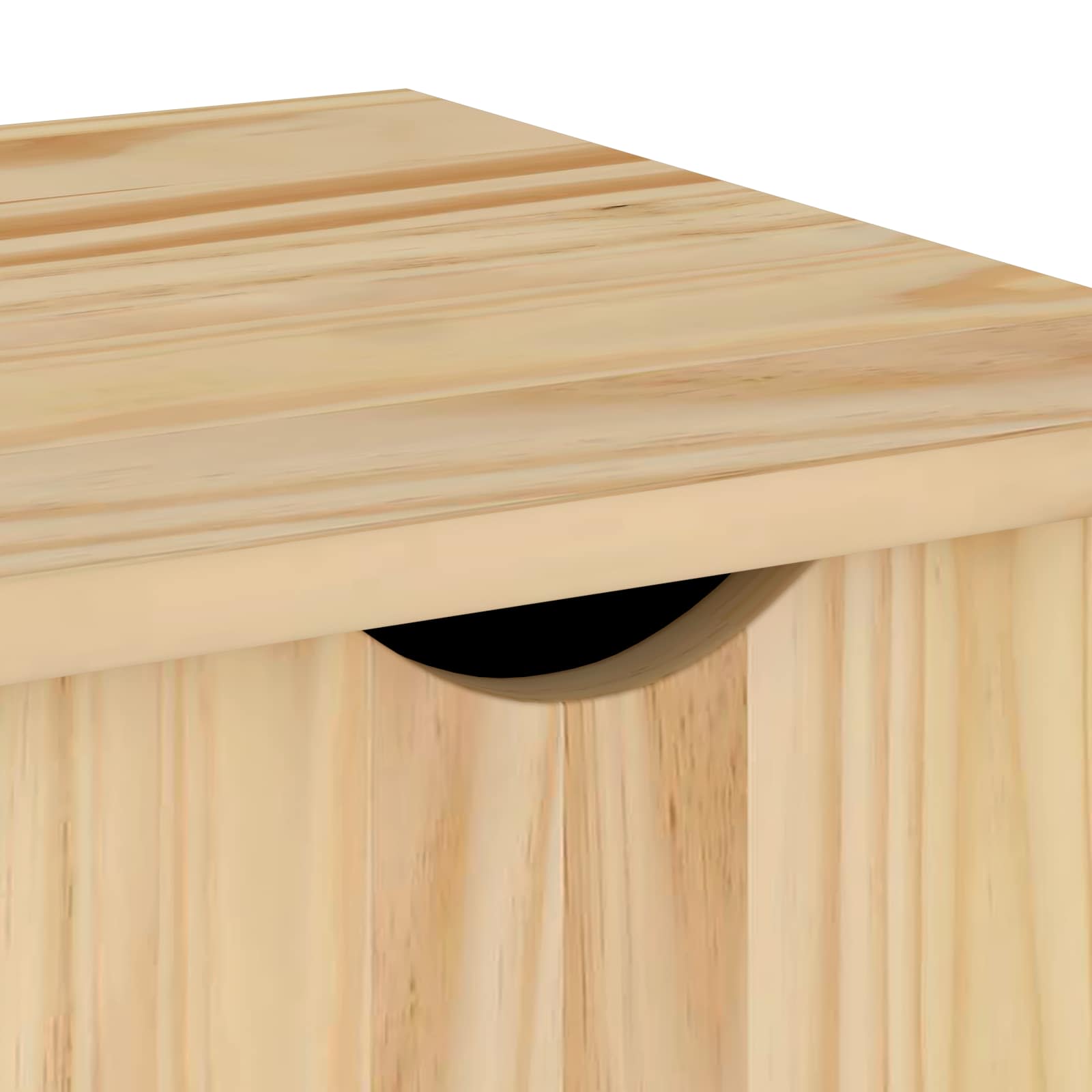 Ratuotas kabinetas Ruda 100 x 39 x 65,5 cm Kietas pušies medis