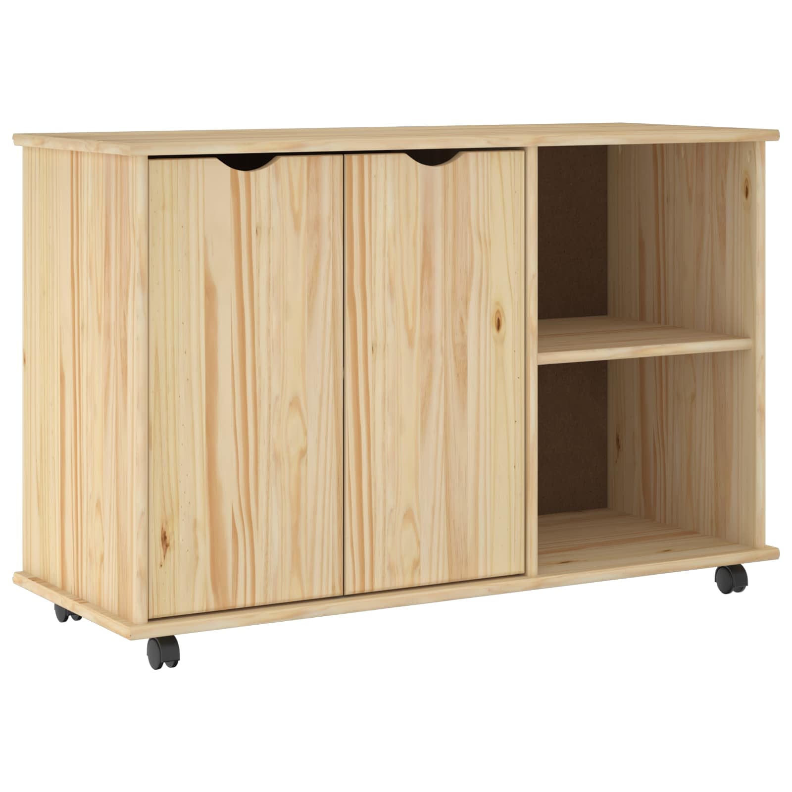 Ratuotas kabinetas Ruda 100 x 39 x 65,5 cm Kietas pušies medis