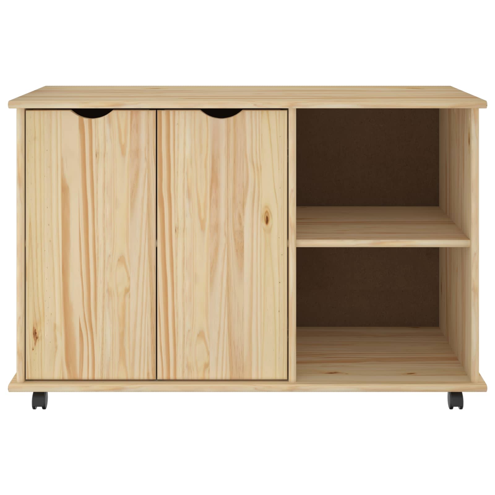 Ratuotas kabinetas Ruda 100 x 39 x 65,5 cm Kietas pušies medis