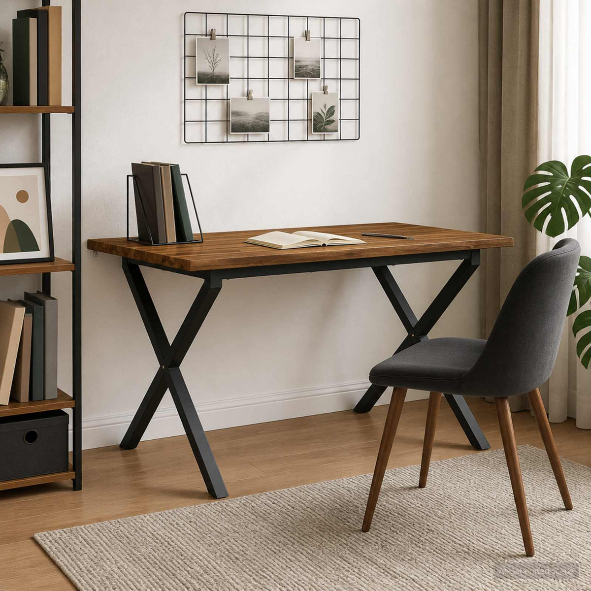 Kvadratinis valgomojo stalas 120 x 70 x 75 cm