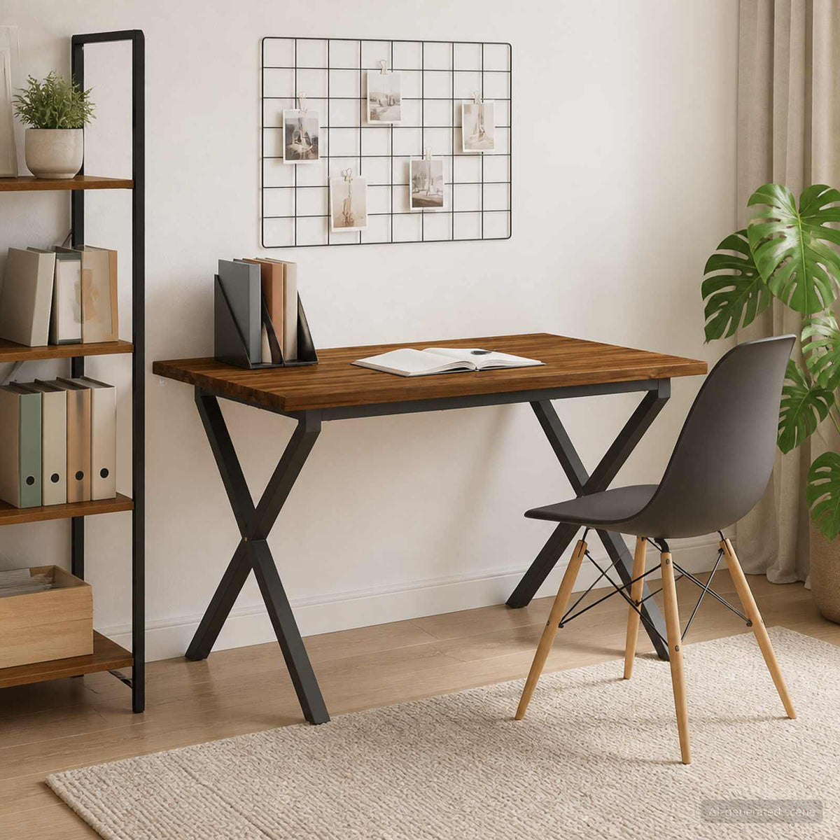 Kvadratinis valgomojo stalas 120 x 90 x 75 cm