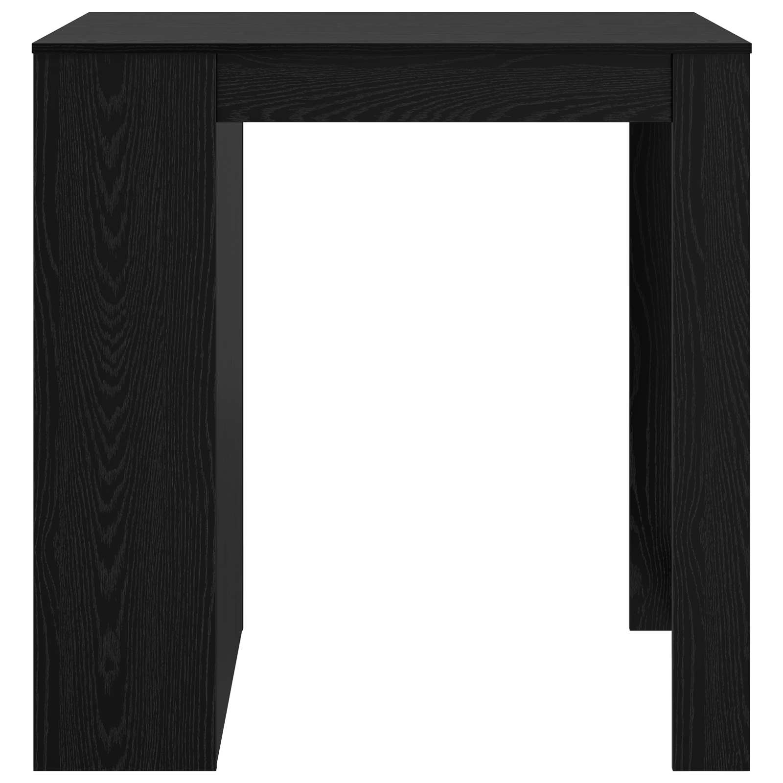 Baro stalas Juodas ąžuolas 102 x 70 x 103,5 cm Apdirbta mediena