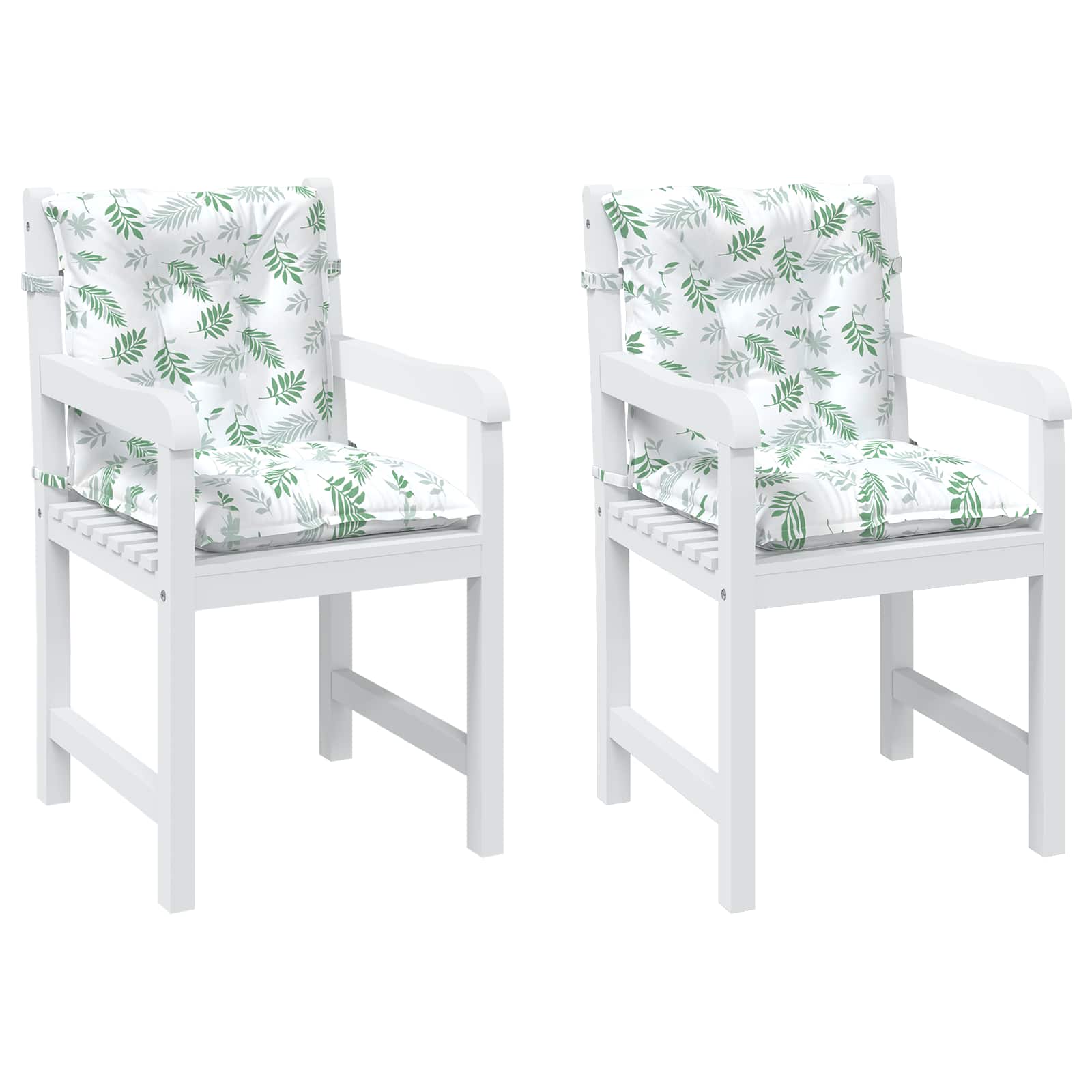 Lauko pagalvė 2 pcs Išskirtinis lapų raštas 100 x 50 x 7 cm