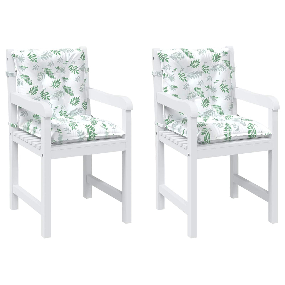 Lauko pagalvė 2 pcs Išskirtinis lapų raštas 100 x 50 x 7 cm