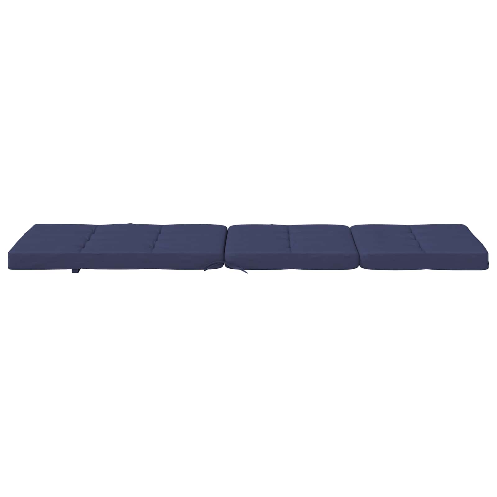 Lauko pagalvė 2 pcs Jūrinė mėlyna 180 x 55 x 7 cm Audinys
