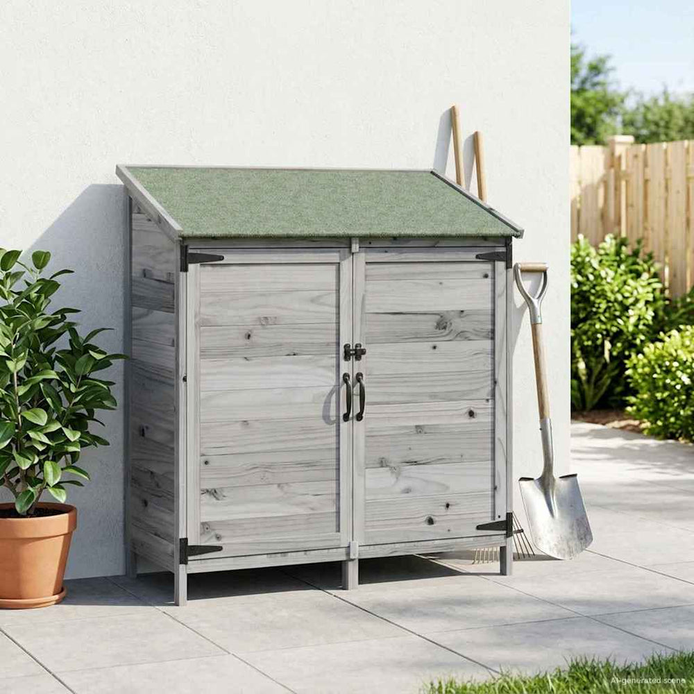 Sodo Sandėlys Pilka 106,5 x 56 x 113,5 cm Apdirbta mediena