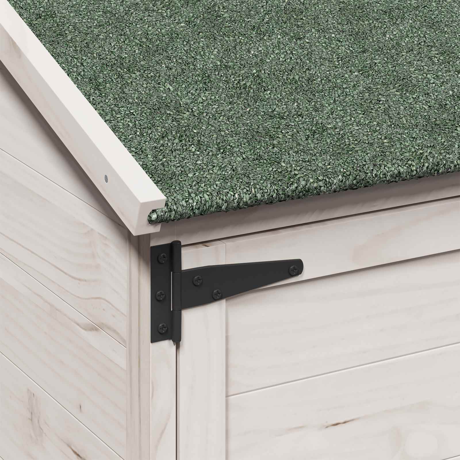 Sodo Sandėlys Balta 59,5 x 56 x 176,5 cm Apdirbta mediena