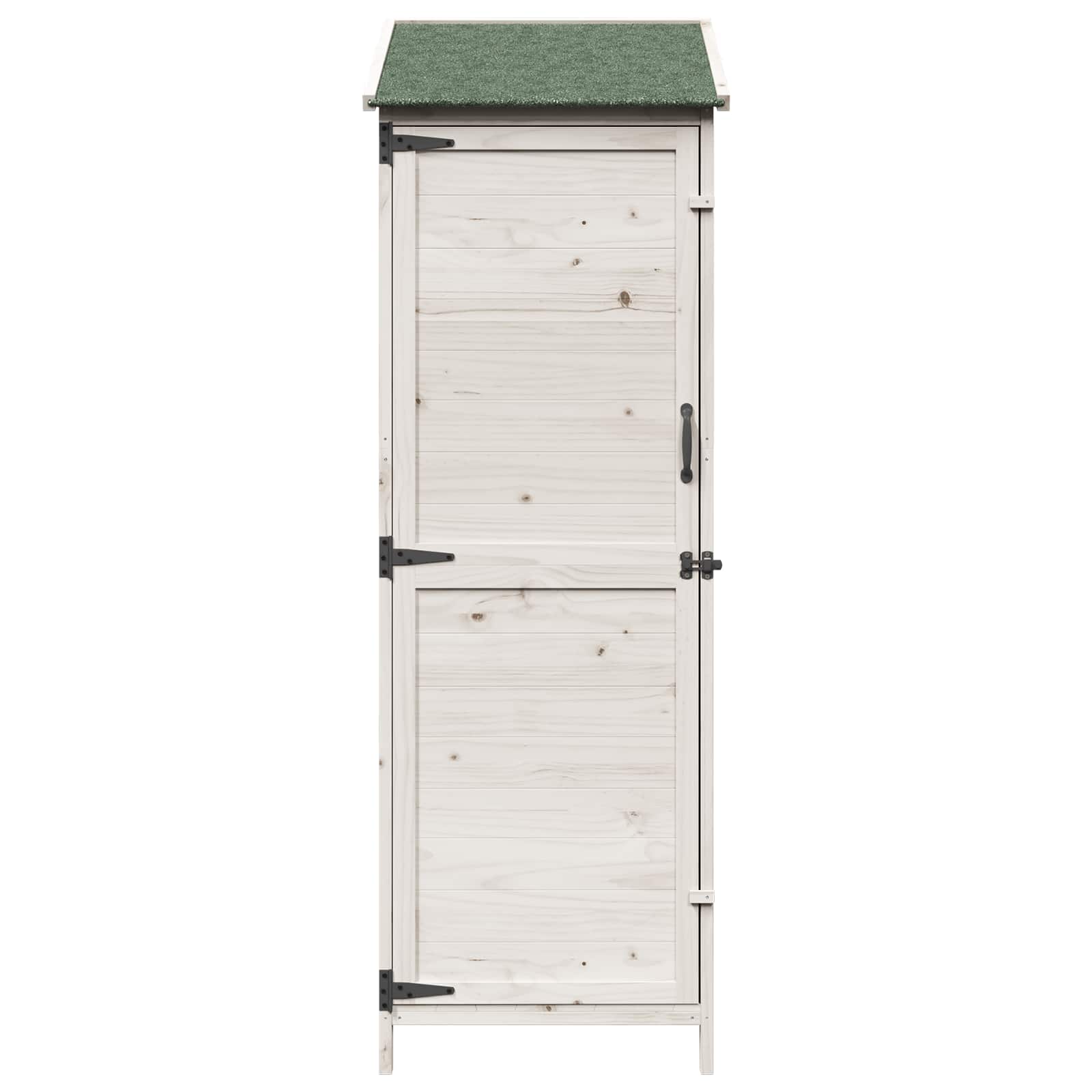Sodo Sandėlys Balta 59,5 x 56 x 176,5 cm Apdirbta mediena