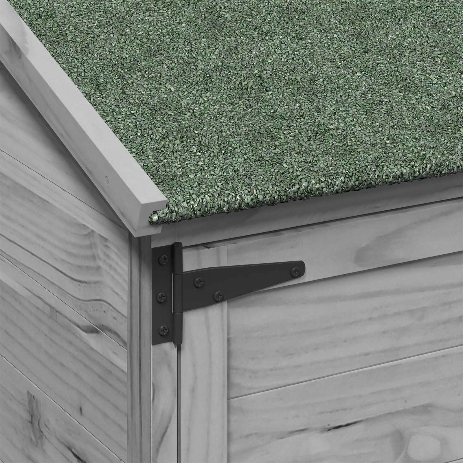 Sodo Sandėlys Pilka 59,5 x 56 x 176,5 cm Apdirbta mediena