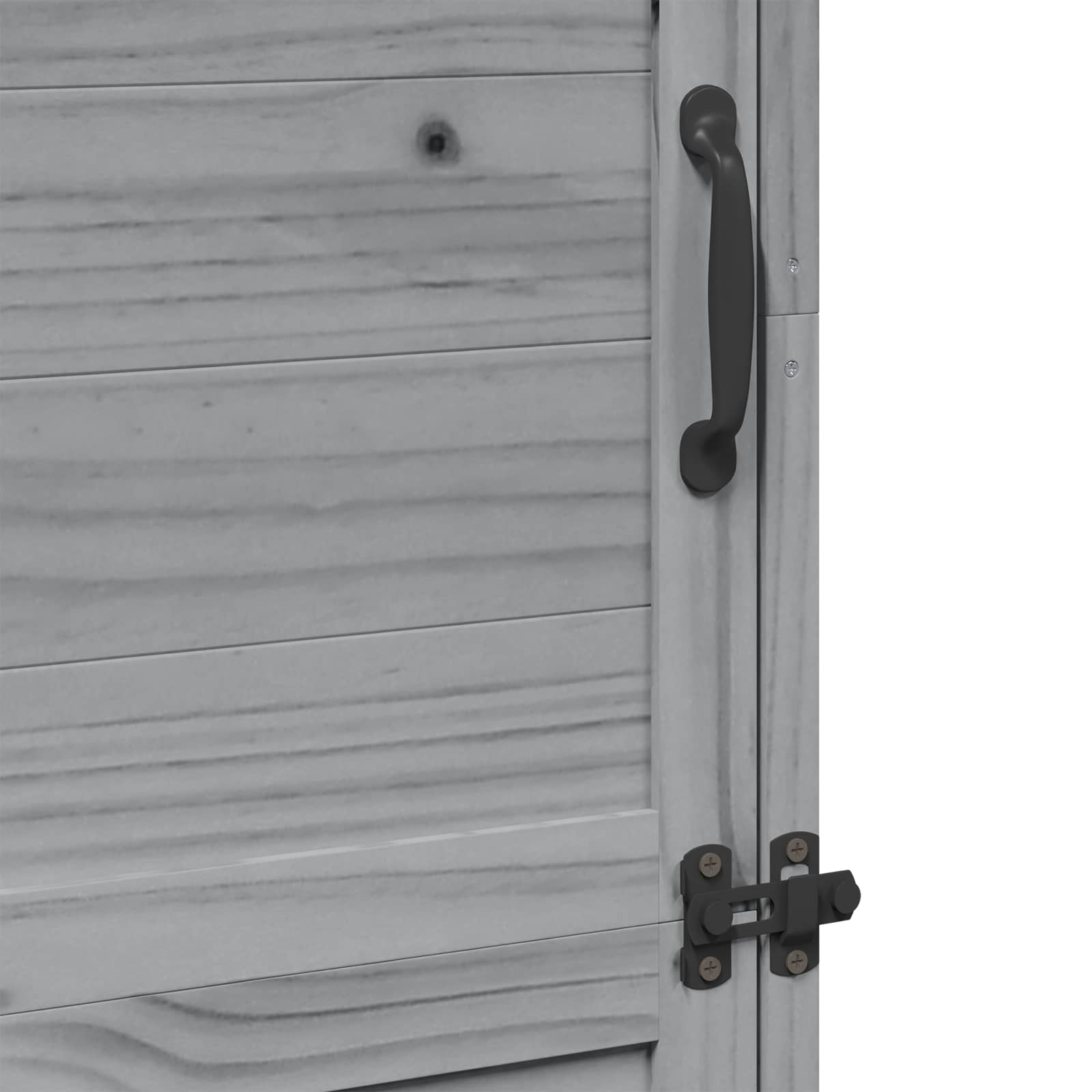 Sodo Sandėlys Pilka 59,5 x 56 x 176,5 cm Apdirbta mediena