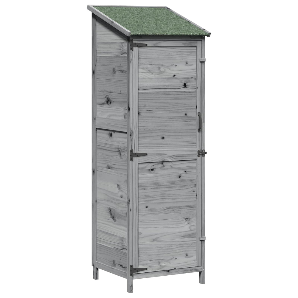 Sodo Sandėlys Pilka 59,5 x 56 x 176,5 cm Apdirbta mediena