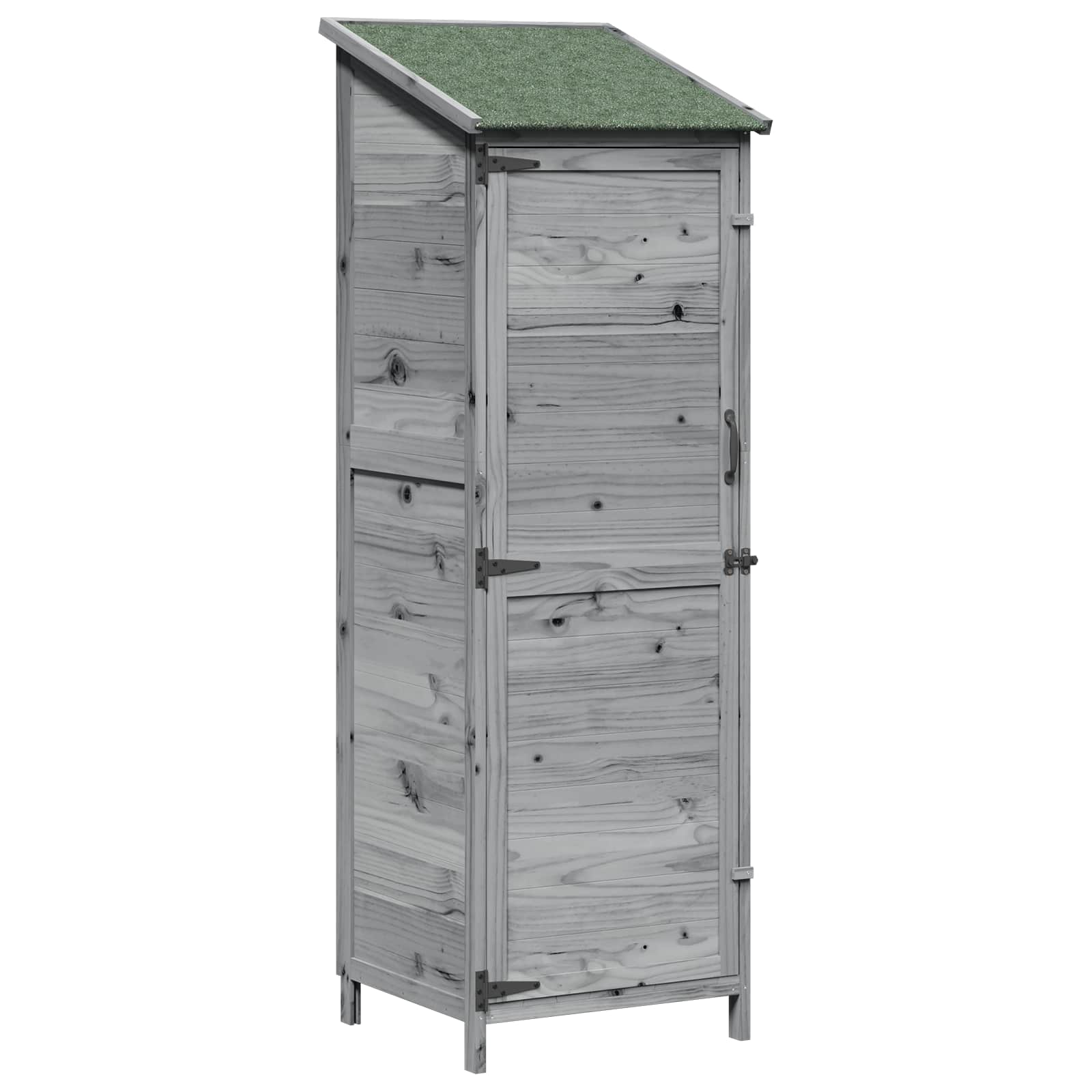 Sodo Sandėlys Pilka 59,5 x 56 x 176,5 cm Apdirbta mediena