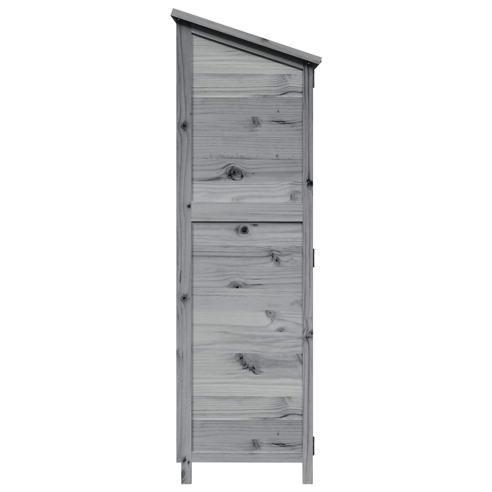 Sodo Sandėlys Pilka 59,5 x 56 x 176,5 cm Apdirbta mediena