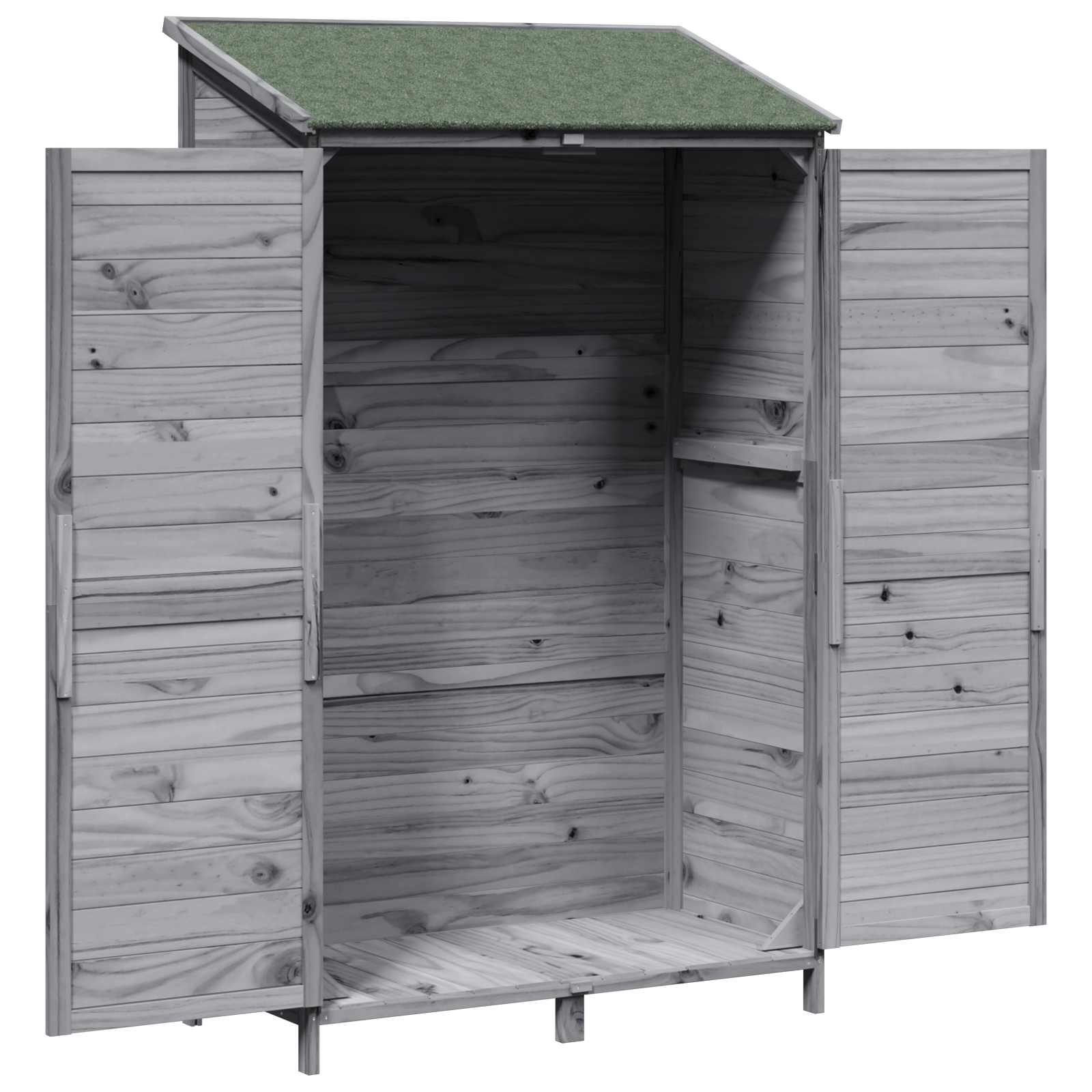 Sodo Sandėlys Pilka 106,5 x 56 x 176 cm Apdirbta mediena