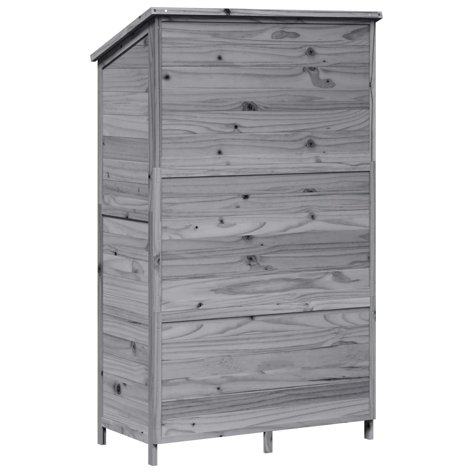 Sodo Sandėlys Pilka 106,5 x 56 x 176 cm Apdirbta mediena