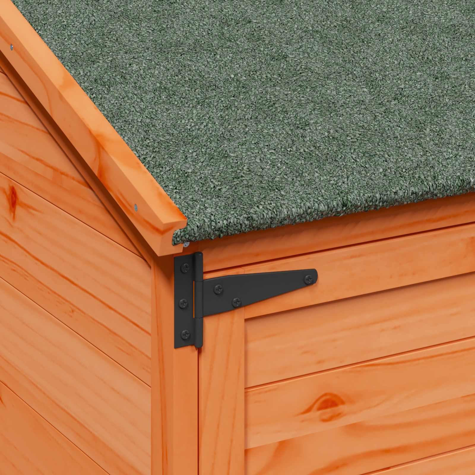 Sodo Sandėlys Ruda 106,5 x 56 x 176 cm Apdirbta mediena