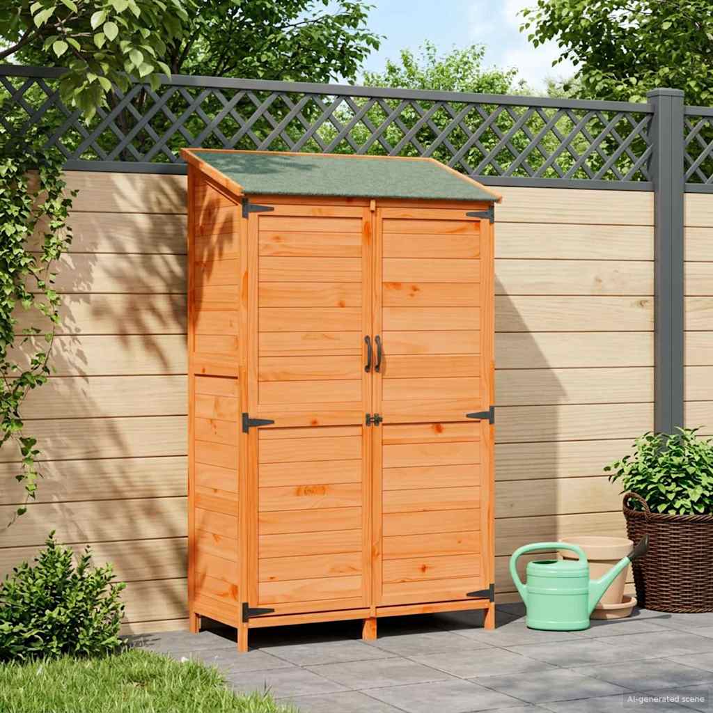 Sodo Sandėlys Ruda 106,5 x 56 x 176 cm Apdirbta mediena