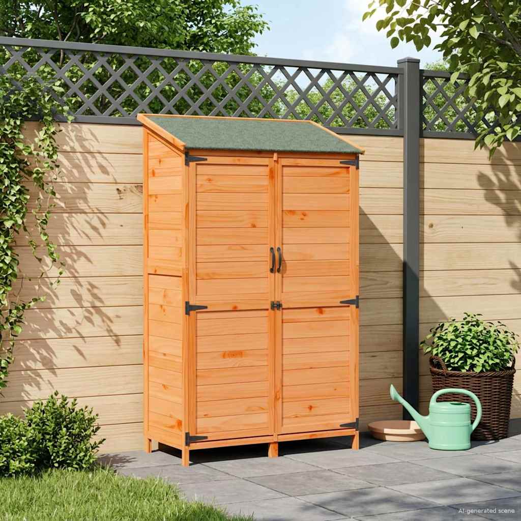Sodo Sandėlys Ruda 106,5 x 56 x 176 cm Apdirbta mediena