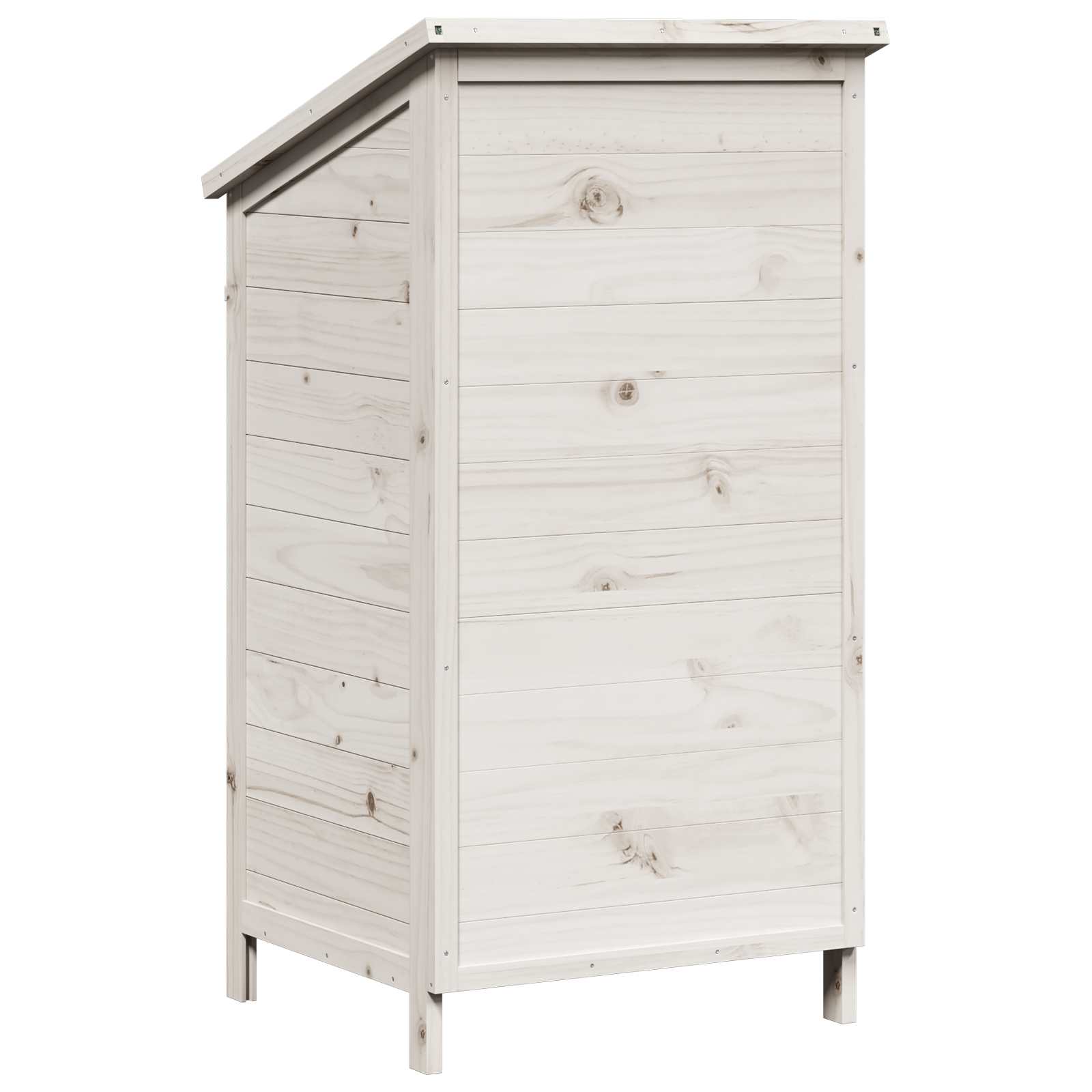 Sodo Sandėlys Balta 59 x 56 x 113,5 cm Kietasis pušinis medis