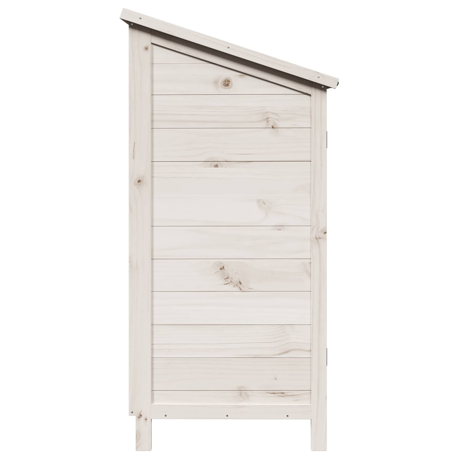 Sodo Sandėlys Balta 59 x 56 x 113,5 cm Kietasis pušinis medis