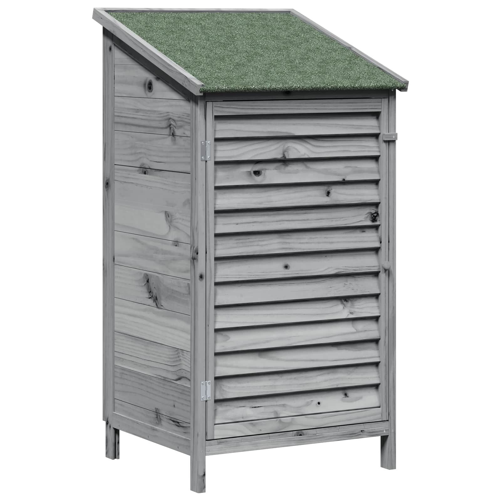 Sodo Sandėlys Pilka 59 x 56 x 113,5 cm Kietasis pušinis medis
