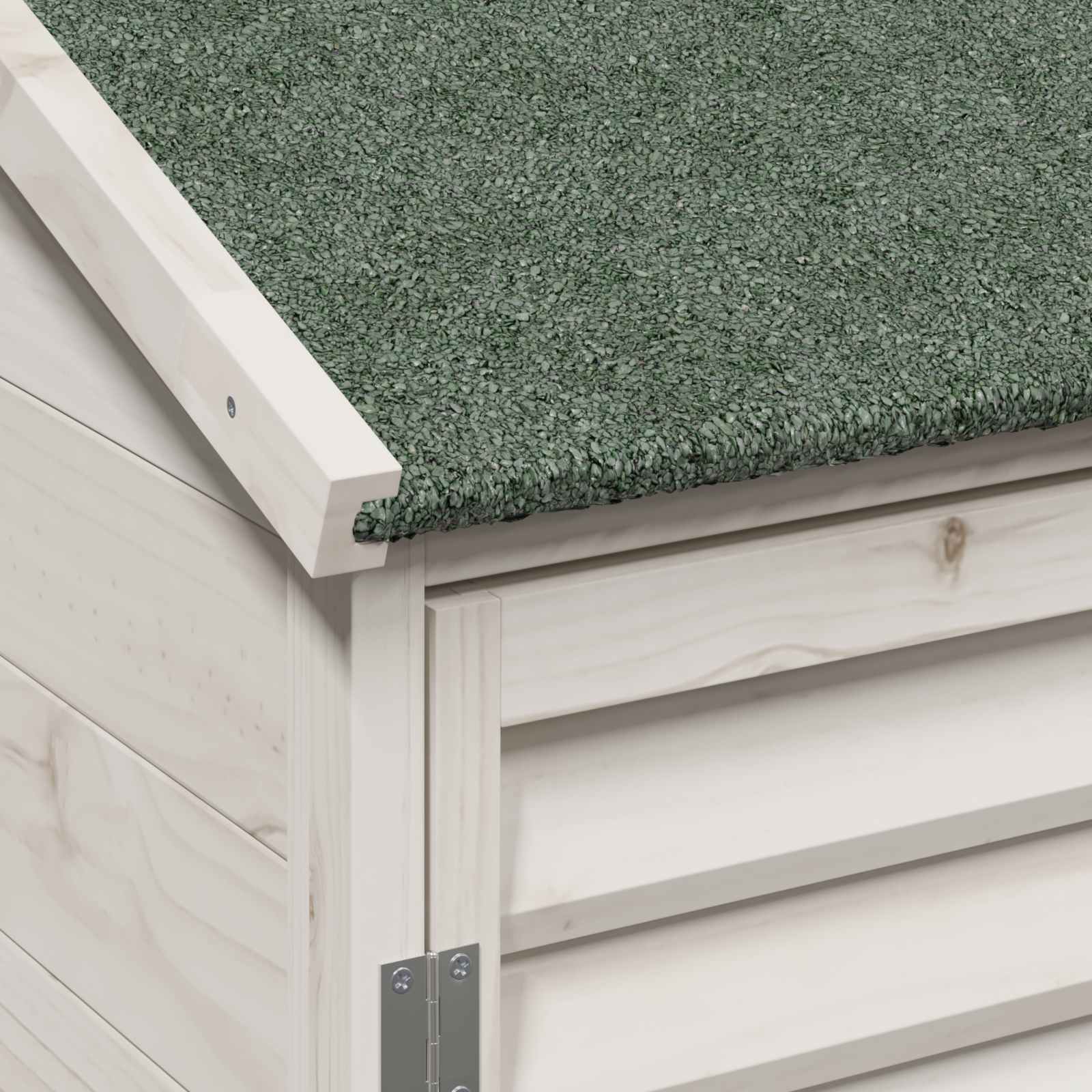 Sodo Sandėlys Balta 106 x 56 x 113,5 cm Kietasis pušinis medis