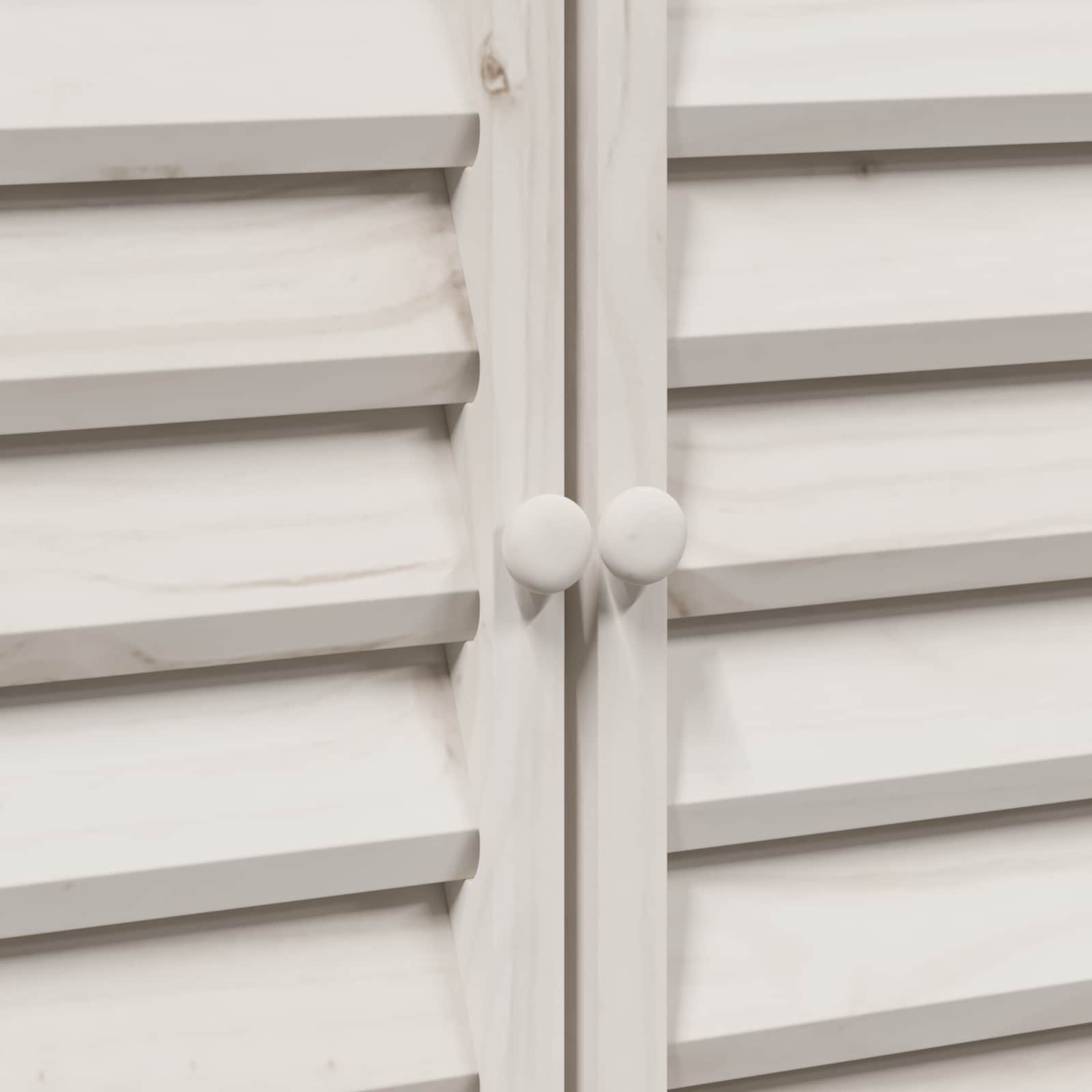 Sodo Sandėlys Balta 106 x 56 x 113,5 cm Kietasis pušinis medis