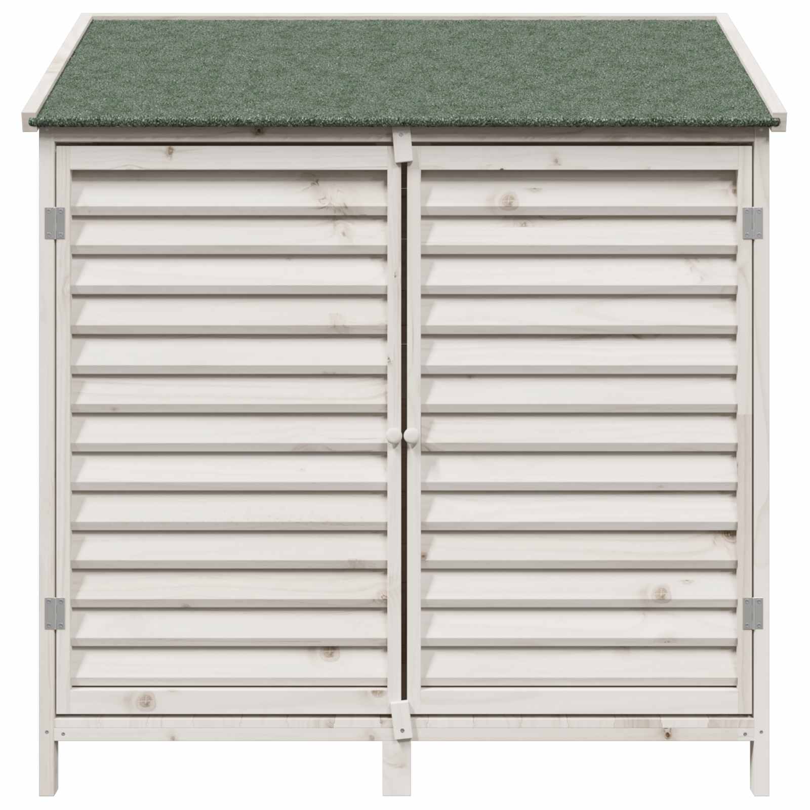 Sodo Sandėlys Balta 106 x 56 x 113,5 cm Kietasis pušinis medis