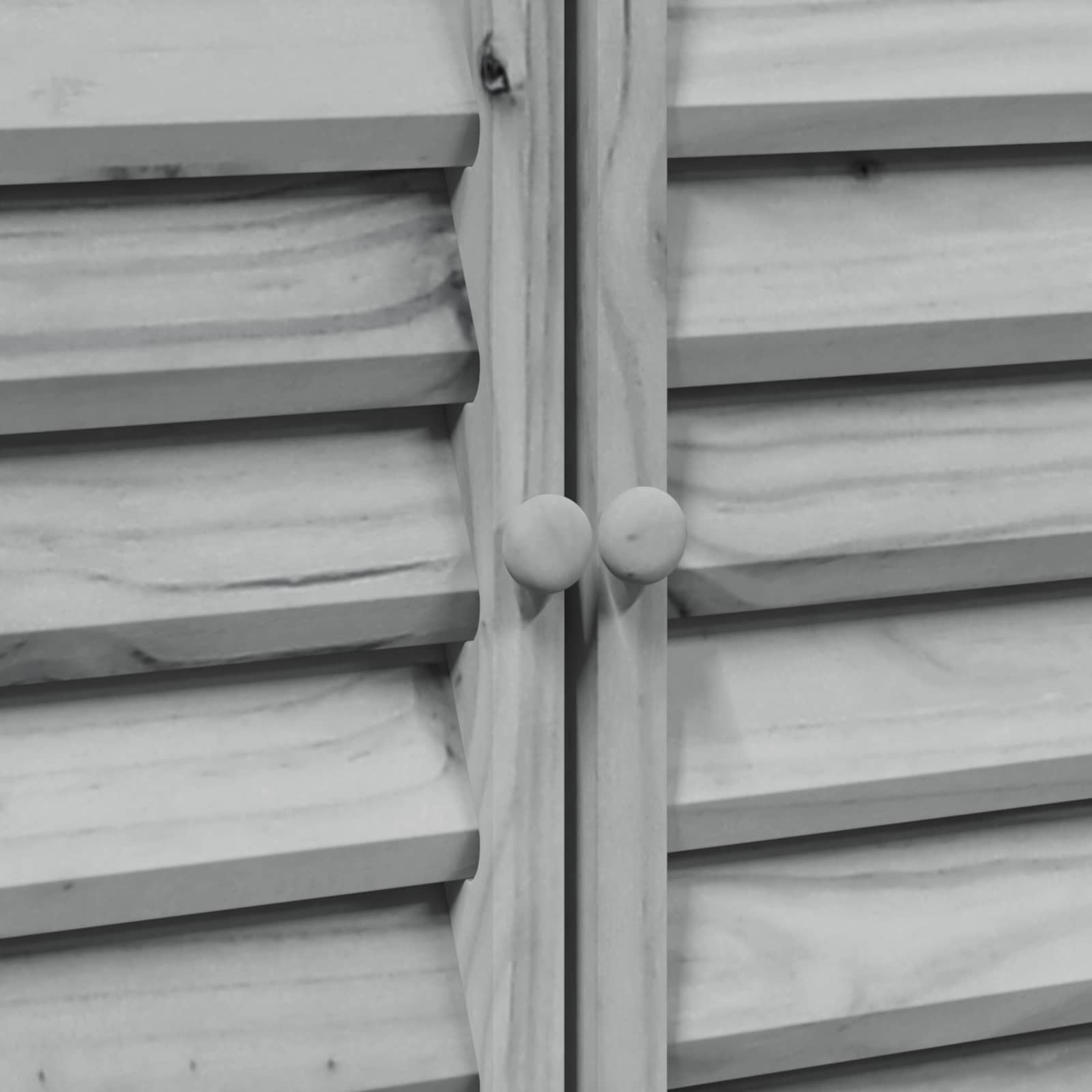 Sodo Sandėlys Pilka 106 x 56 x 113,5 cm Kietasis pušinis medis