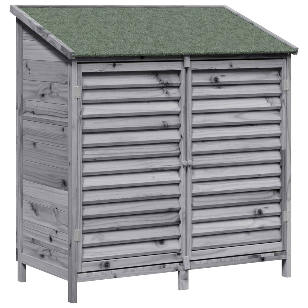 Sodo Sandėlys Pilka 106 x 56 x 113,5 cm Kietasis pušinis medis