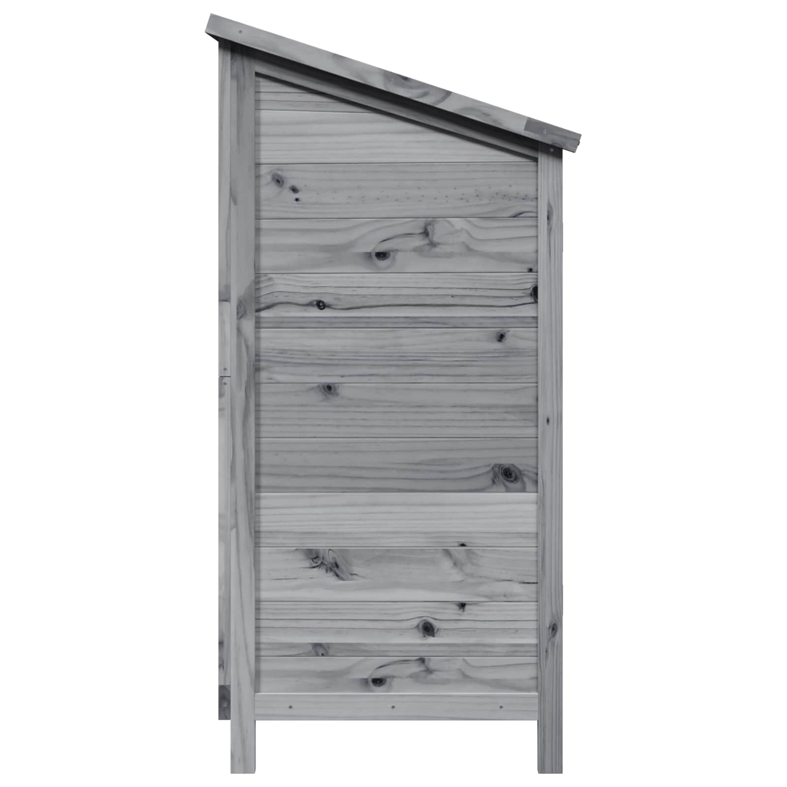 Sodo Sandėlys Pilka 106 x 56 x 113,5 cm Kietasis pušinis medis