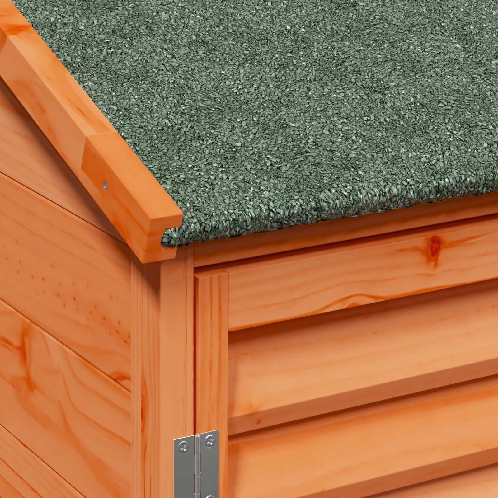Sodo Sandėlys Ruda 106 x 56 x 113,5 cm Kietasis pušinis medis